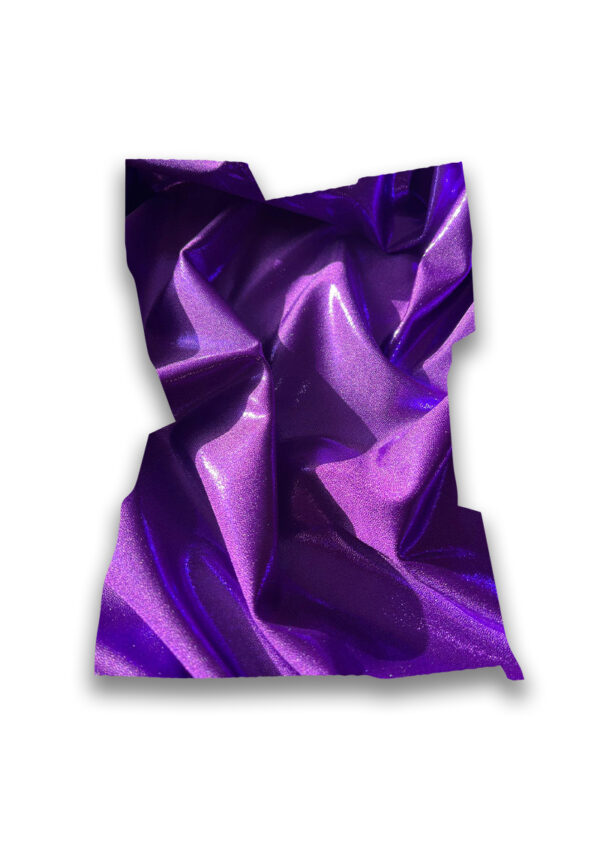 Lycra shiny purple