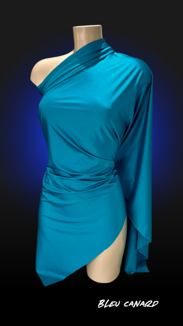 Lycra Bleu canard