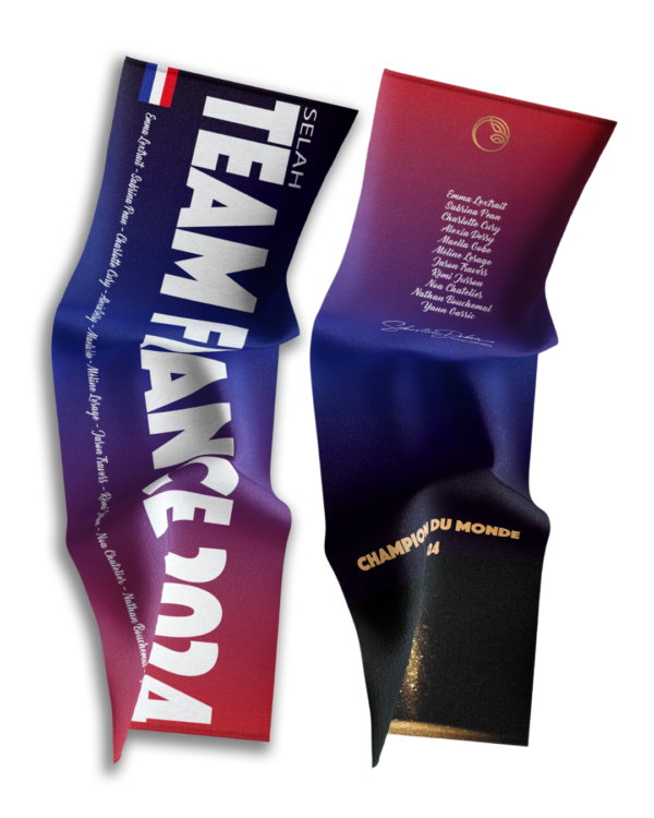 Serviette collector Team France