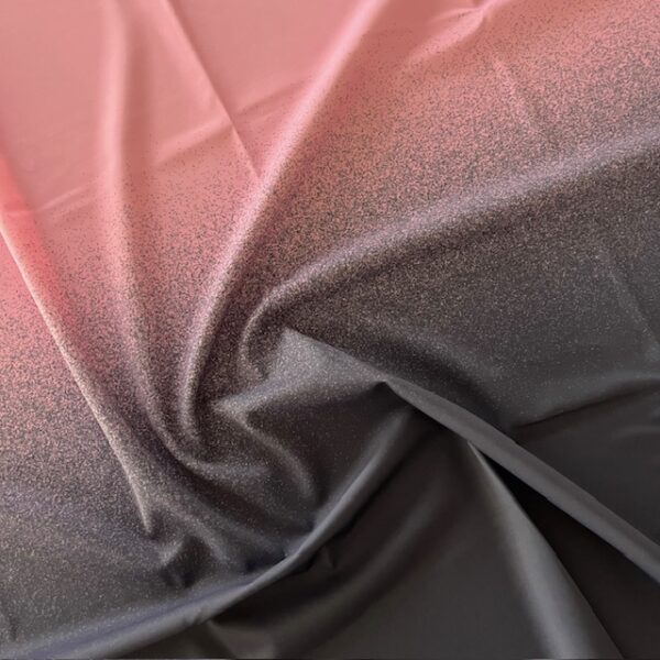 Lycra dégradé Gris - Rose