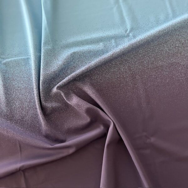 Lycra dégradé Gris - Bleu