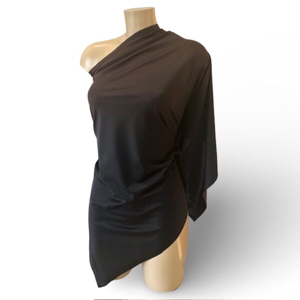 Lycra dégradé Noir - Marron