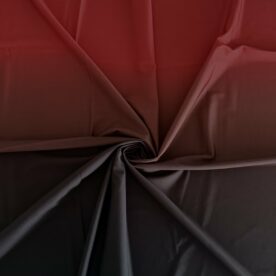 Lycra dégradé Dark Red / Black – 90 x 150