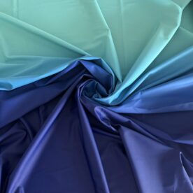 Lycra dégradé Turquoise / Bleu Océan – 150 x 150