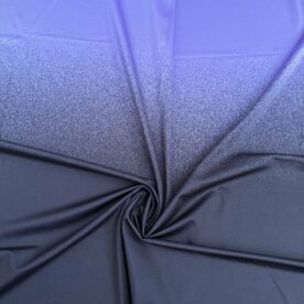 Lycra dégradé effet neige Lady / Black – 70 x 108