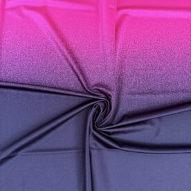 Lycra dégradé effet neige Ballerina / Black – 74 x 108