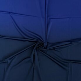 Lycra dégradé effet neige Bleu Nuit / Black – 73 x 108 / 74 x 108