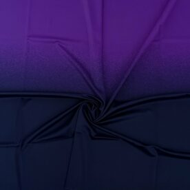 Lycra dégradé effet neige Purple / Black – 75 x 105