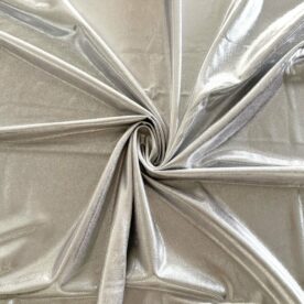 Lycra shiny Argent – 100 x 145