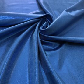 Lycra shiny Bleu – 100 x 145