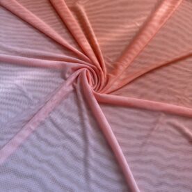 Voile dégradé Rose Quartz / Abricot – 90 x 150