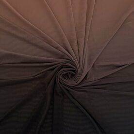 Voile dégradé Chair / Black – 150 x 150