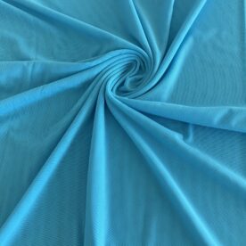 Voile uni Turquoise – 100 x 150