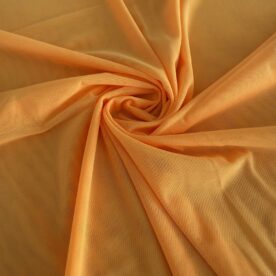 Voile uni Orange Fluo – 115 x 115